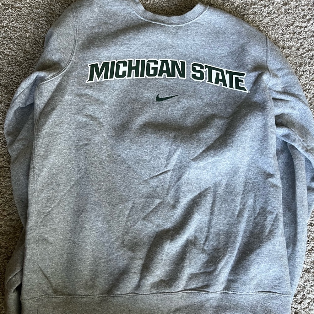 Michigan State Nike Crew Neck